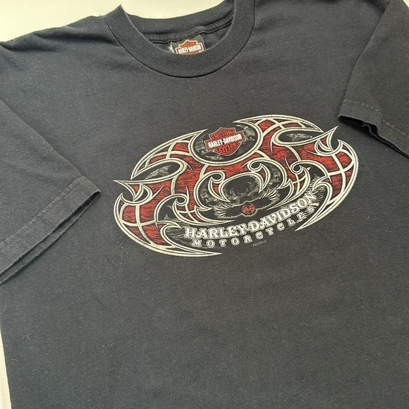 Vintage Y2K Harley Davidson Graphic Tee - Picture 3 of 9